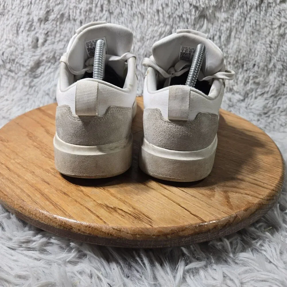 adidas White Leather Casual Sneakers 